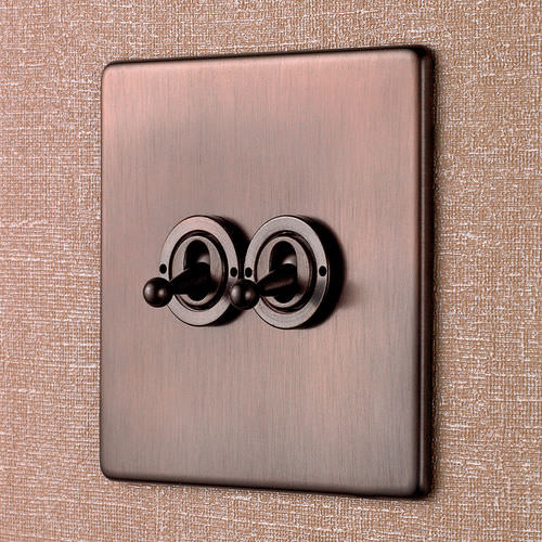 Interrupteur bouton poussoir - PENTHOUSE - Wandsworth - à levier / encastré / quadruple