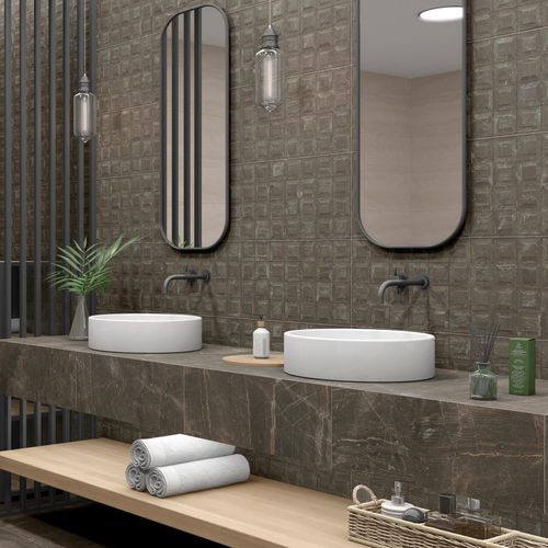 Carrelage en grès cérame - FORVM - PAMESA CERAMICA - mat / texturé / d'intérieur