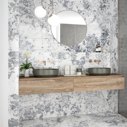 Carrelage en grès cérame - CR.SCANDIC - PAMESA CERAMICA - poli / d'intérieur / mural