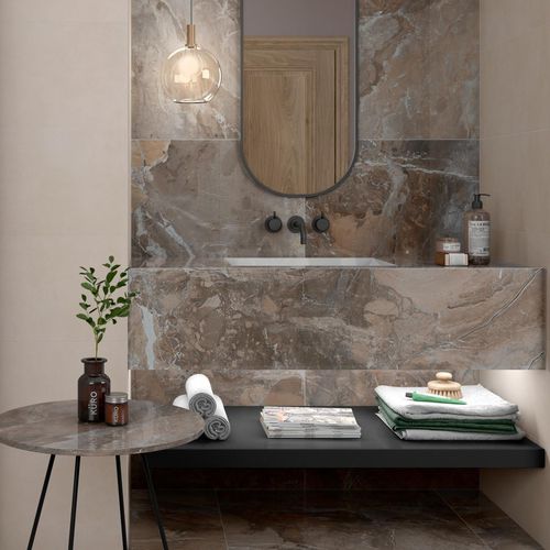 Carrelage en grès cérame - AT.LUSSO - PAMESA CERAMICA - brillant / d'intérieur / mural