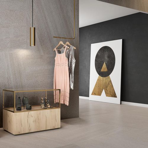 Carrelage en grès cérame - CR.ANGLIA - PAMESA CERAMICA - poli / mat / d'intérieur