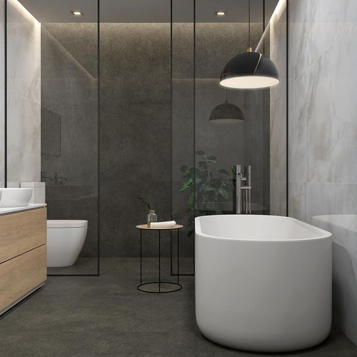 Carrelage en grès cérame - CR.ETRVRIA - PAMESA CERAMICA - poli / mat / d'intérieur
