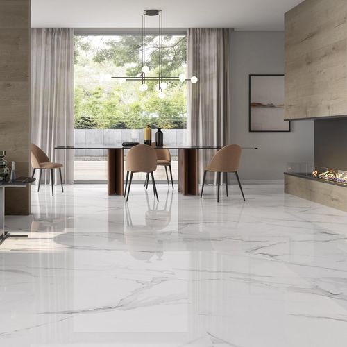 Carrelage en grès cérame - CALACATA - PAMESA CERAMICA - mat / d'intérieur / de salon