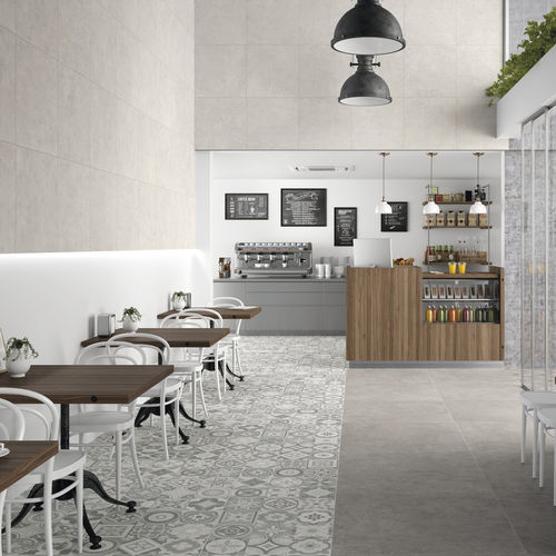 Carrelage en grès cérame - GROUND - PERONDA CERAMICAS - poli / d'intérieur / mural