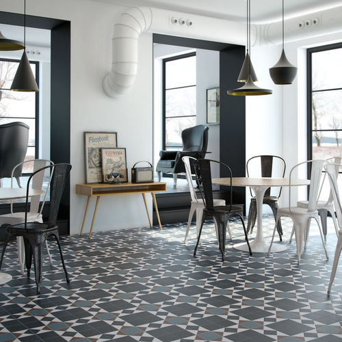 Carrelage en grès cérame - HOUSE OF VANITY - PERONDA CERAMICAS - poli / émaillé / d'intérieur