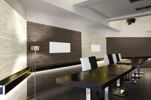 Carrelage d'intérieur - REALINK : FOREST MARRON - REALONDA - mural / en grès cérame / à relief