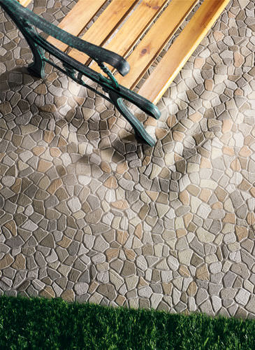 Carrelage en grès cérame - REALINK : MERIDA - REALONDA - mat / d'extérieur / pour sol