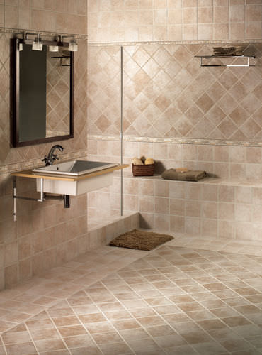 Carrelage en céramique - TRADITIONAL PRINTING : CABBOT - REALONDA - mat / d'intérieur / de salle de bain
