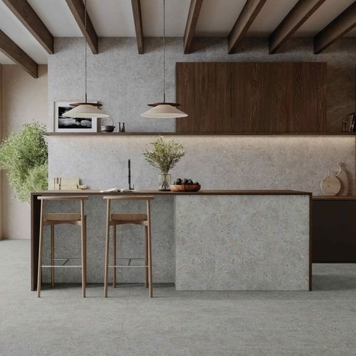 Carrelage en porcelaine - MEDITERRANEAN - Rocersa - en granito / structure / finition pierre