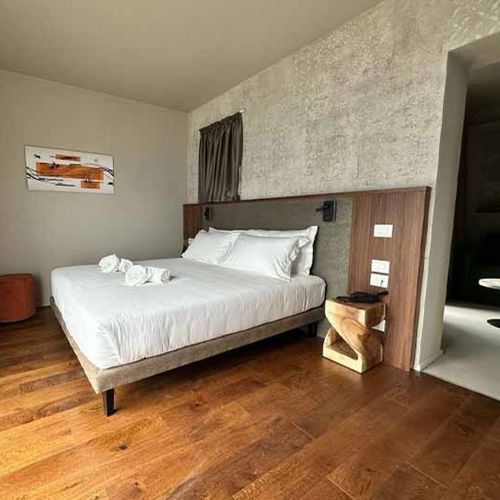 Chambre d'hôtel contemporaine - Villa Clementina - MOBILSPAZIO S.r.l