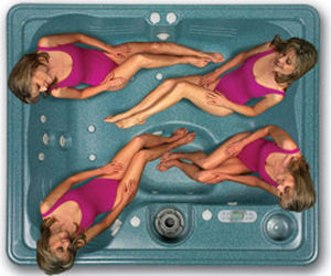 Spa hors-sol - AVALON - Thermo Spas - rectangulaire / 4 places / résidentiel