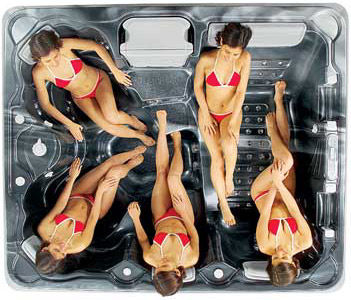 Spa hors-sol - PARK AVE - Thermo Spas - rectangulaire / 5 places / résidentiel