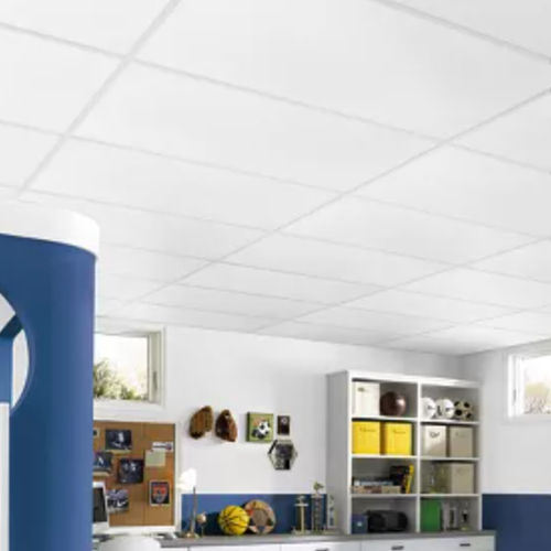 Faux-plafond en fibre de verre - SONOFLEX RANDOM FISSURED  - Armstrong ceilings - USA - en dalles / pour chambre à coucher / d'intérieur