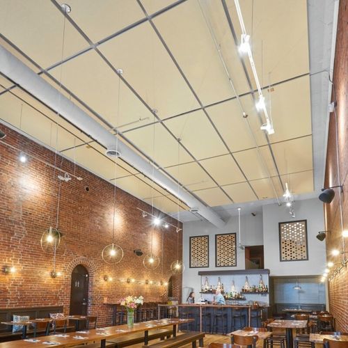 Faux-plafond en plâtre - FELTWORKS&reg; - Armstrong ceilings - USA - en dalles / en panneaux / d'intérieur