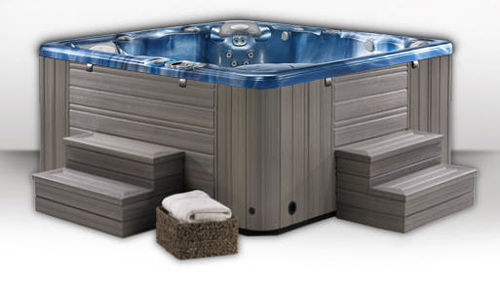 Spa hors-sol - TAHITIAN® - Caldera Spas - carré / 6 places / résidentiel