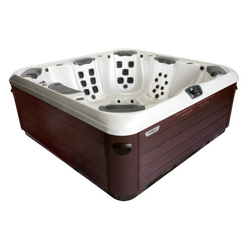 Spa encastrable - A8 - bullfrog spas - carré / 8 places / d'intérieur