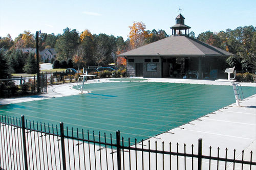 Couverture de piscine manuelle - Loop Loc - de sécurité / pour piscine publique
