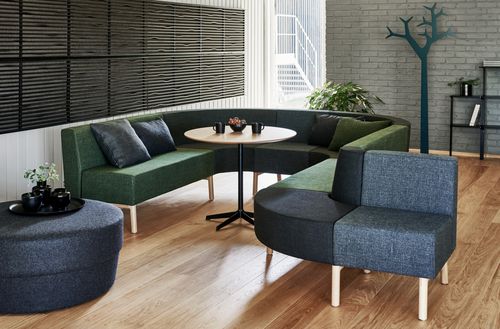 Banquette modulable - GAP CAFE - Swedese Möbler - contemporaine / en tissu / pour établissement public