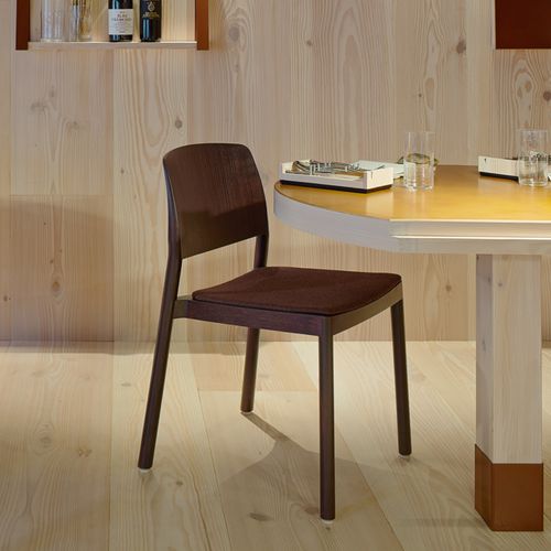 Chaise contemporaine - GRACE - Swedese Möbler - d'intérieur / en tissu / en cuir