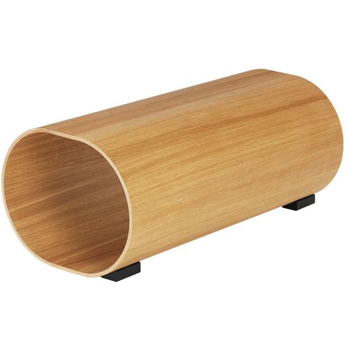 Banc design original - LOG - Swedese Möbler - en chêne / en bois massif / par Naoto Fukasawa