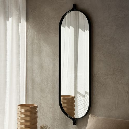 Miroir mural - COMMA - Swedese Möbler - contemporain / rond / ovale