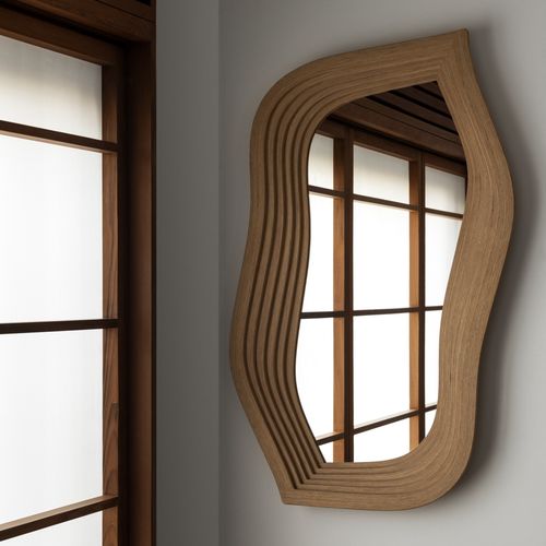 Miroir mural - Swedese Möbler - contemporain / en chêne / vertical