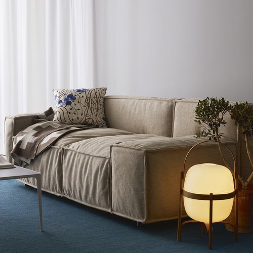 Canapé d'angle - BOXPLAY - Swedese Möbler - contemporain / en tissu / en cuir