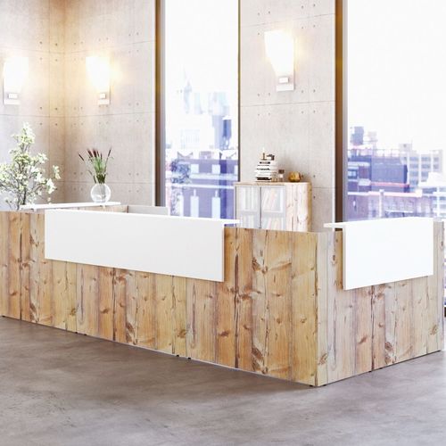 Banque d'accueil en bois - FIFTY-FULL  - Buronomic
