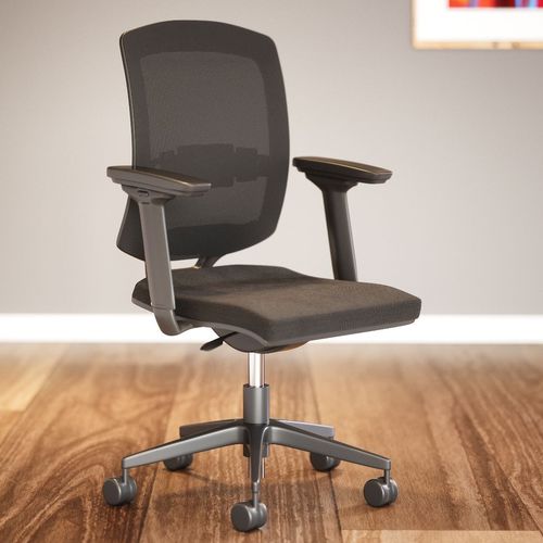 Chaise de bureau contemporaine - HARMONIE - Buronomic - d'intérieur / en résille / avec piètement en nylon