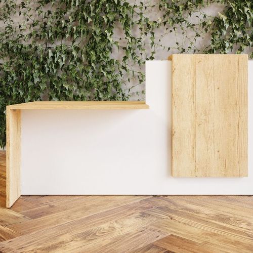 Comptoir en bois - FIFTY-FIFTY - Buronomic - en L