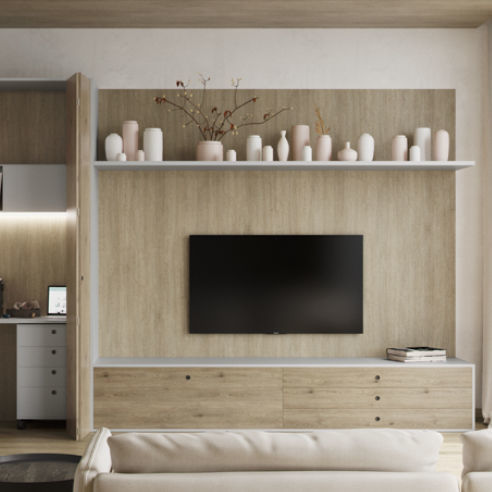 Panneau décoratif. mélaminé - STUDIO - FINSA - pour agencement intérieur / lisse / texturé