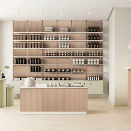 Panneau décoratif. en lamibois - NATUR - FINSA - pour agencement intérieur / texturé / aspect bois