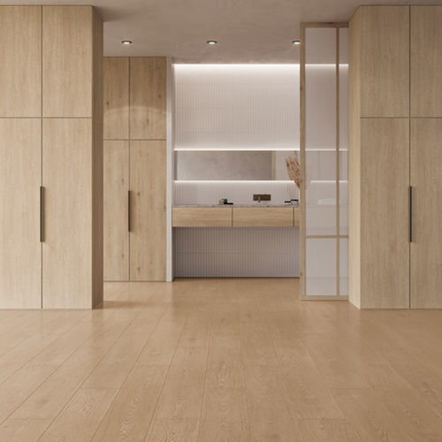 Sol stratifié en HDF - FINFLOOR - FINSA - flottant / aspect bois / résidentiel