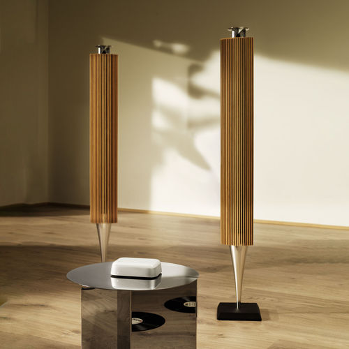 Enceinte sur pied - BEOLAB 18 - BANG & OLUFSEN - sans fil / résidentielle / d'intérieur