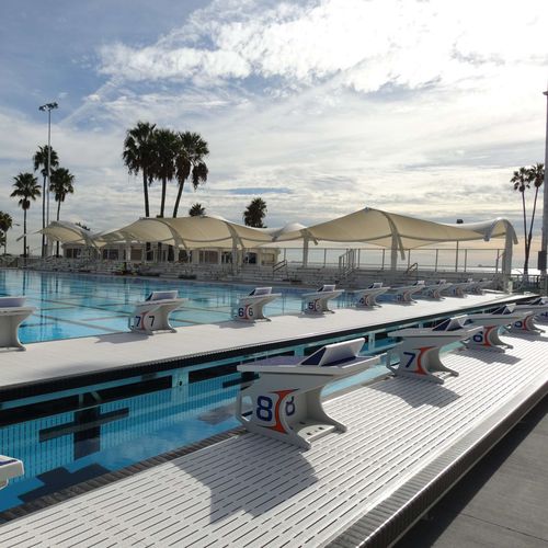 Mur mobile pour piscine - Flow Through - Myrtha Pools