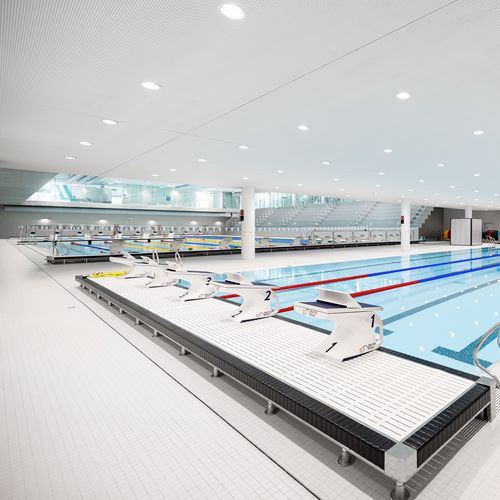 Paroi de tête pour piscine - Removable Headwall - Myrtha Pools