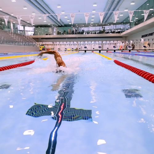 Virtual trainer pour piscine - Myrtha Pools