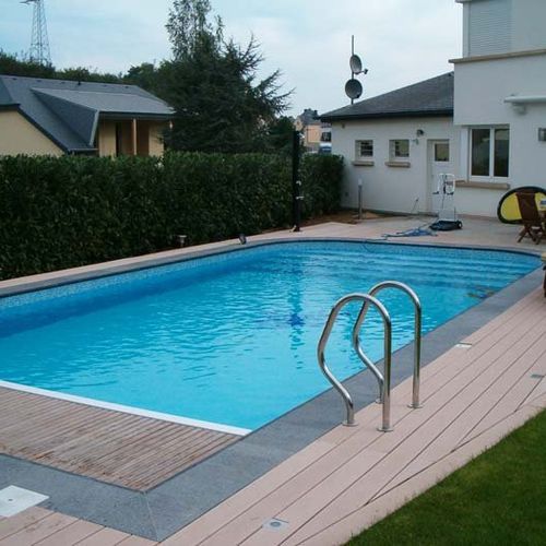 Piscine en blocs à bancher en polymère - AUTHENTIC'Ô - Mondial Piscines - sur mesure / d'extérieur / enterrée