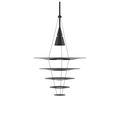 Suspension - ENIGMA 545 - Louis Poulsen - en aluminium / en acier inoxydable / en aluminium brossé
