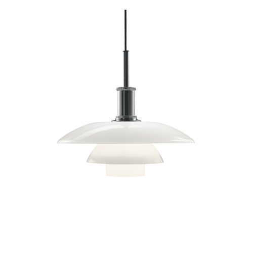 Suspension - PH 4½-4 - Louis Poulsen - en aluminium / en verre / contemporaine