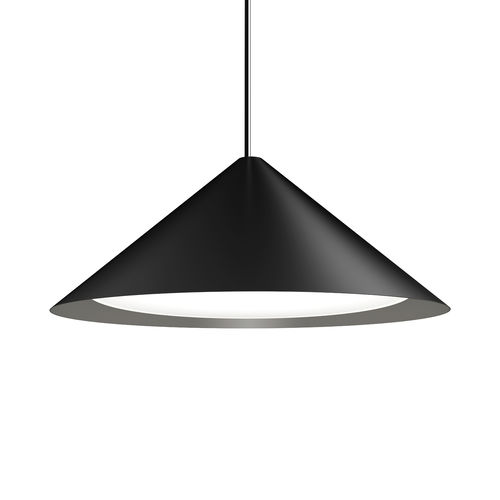 Plafonnier design minimaliste - KEGLEN Ø650  - Louis Poulsen - conique / en verre / en aluminium