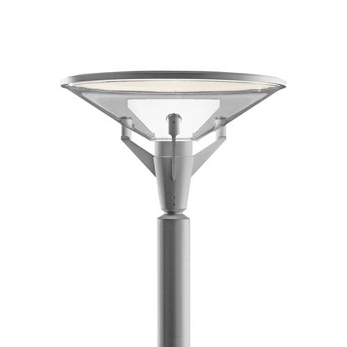 Lampadaire urbain - KIPP - Louis Poulsen - contemporain / en fonte d'aluminium / en polycarbonate