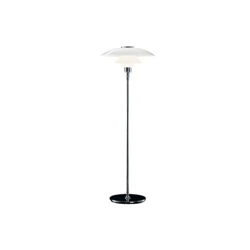 Lampe sur pied - PH 4½-3½ - Louis Poulsen - en aluminium / en laiton / en verre