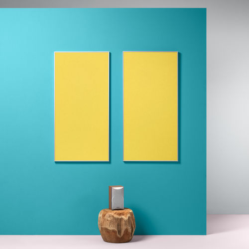 Panneau acoustique mural - PFA - PLANNING SISPLAMO - en fibre de polyester / rectangulaire / double face