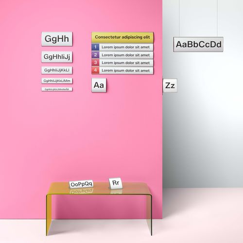 Plaque signalétique murale - 793, 799 - PLANNING SISPLAMO - suspendue / en aluminium / d'intérieur