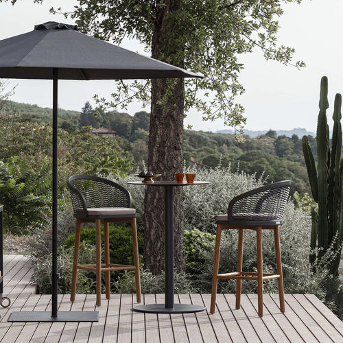 Chaise de bar contemporaine - CYRANO  - Atmosphera - d'extérieur / d'intérieur / en tissu