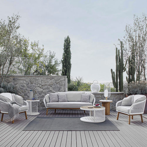 Canapé contemporain - CYRANO - Atmosphera - d'extérieur / en tissu / beige