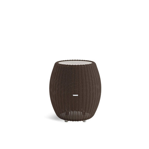 Table d'appoint contemporaine - TWIGA  - Atmosphera - en polyéthylène / avec piètement en polyéthylène / ronde