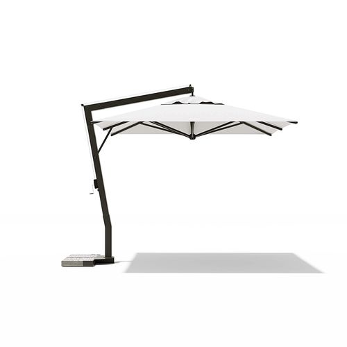 Parasol déporté - DITEX - Atmosphera - en tissu acrylique / en aluminium / à manivelle