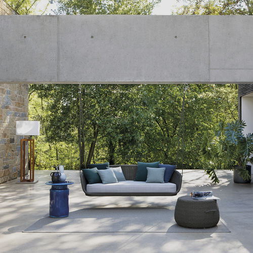 Canapé suspendu - LUDO - Atmosphera - contemporain / de jardin / en tissu